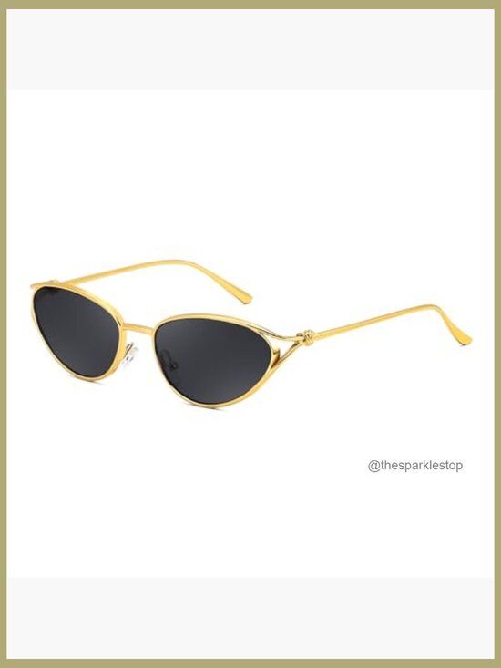 Metal Frame Cat Eye Sunglasses with UV400 Lenses main image 7